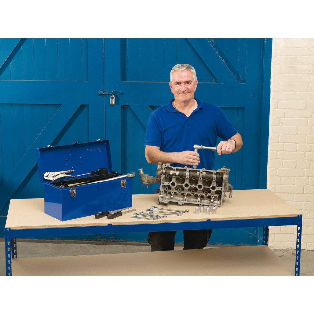 Draper Steel Workbench, 1800 x 600 x 900mm 24913