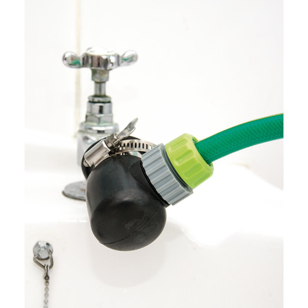 Draper 90° Right Angle Lock on Tap Connector  24919