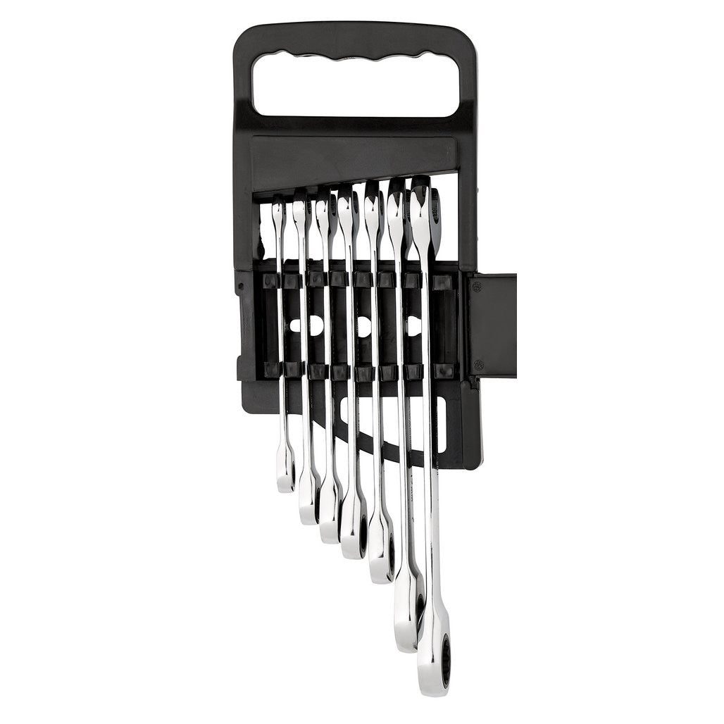 Draper HI-TORQ® Metric Ratcheting Combination Spanner Set (7 Piece)  25397