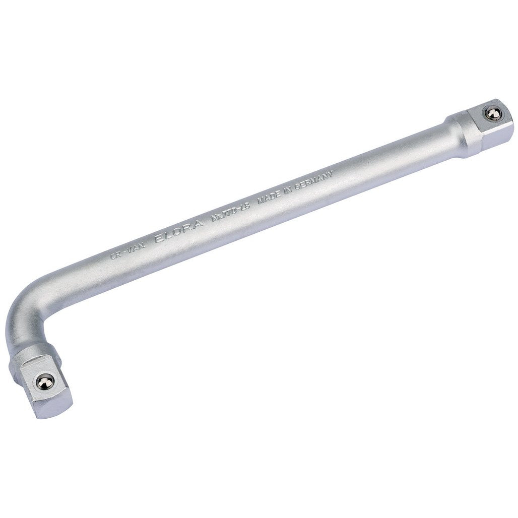Draper 90° Offset Handle, 1/2" Sq. Dr., 190mm  25474
