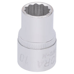 Draper Elora Bi-Hexagon Socket, 3/8" Sq. Dr., 10mm  25862
