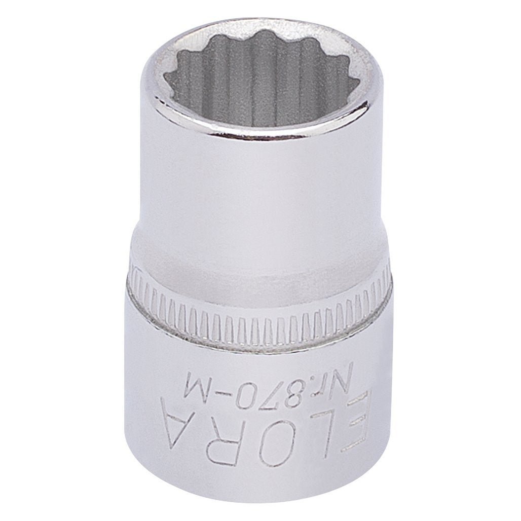 Draper Elora Bi-Hexagon Socket, 3/8" Sq. Dr., 11mm  25870