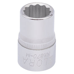 Draper Elora Bi-Hexagon Socket, 3/8" Sq. Dr., 11mm  25870