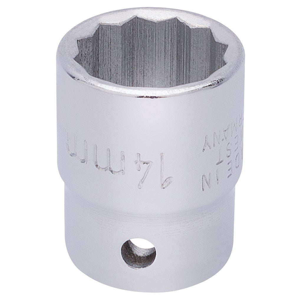 Draper Elora Bi-Hexagon Socket, 3/8" Sq. Dr., 14mm  25903