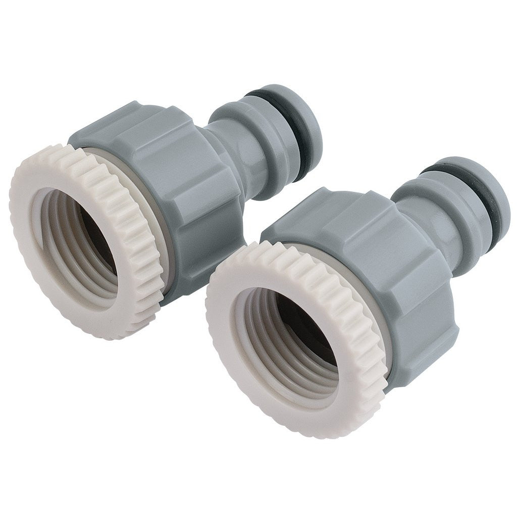 Draper Tap Connectors, 1/2" and 3/4" (Pack of 2)  25907