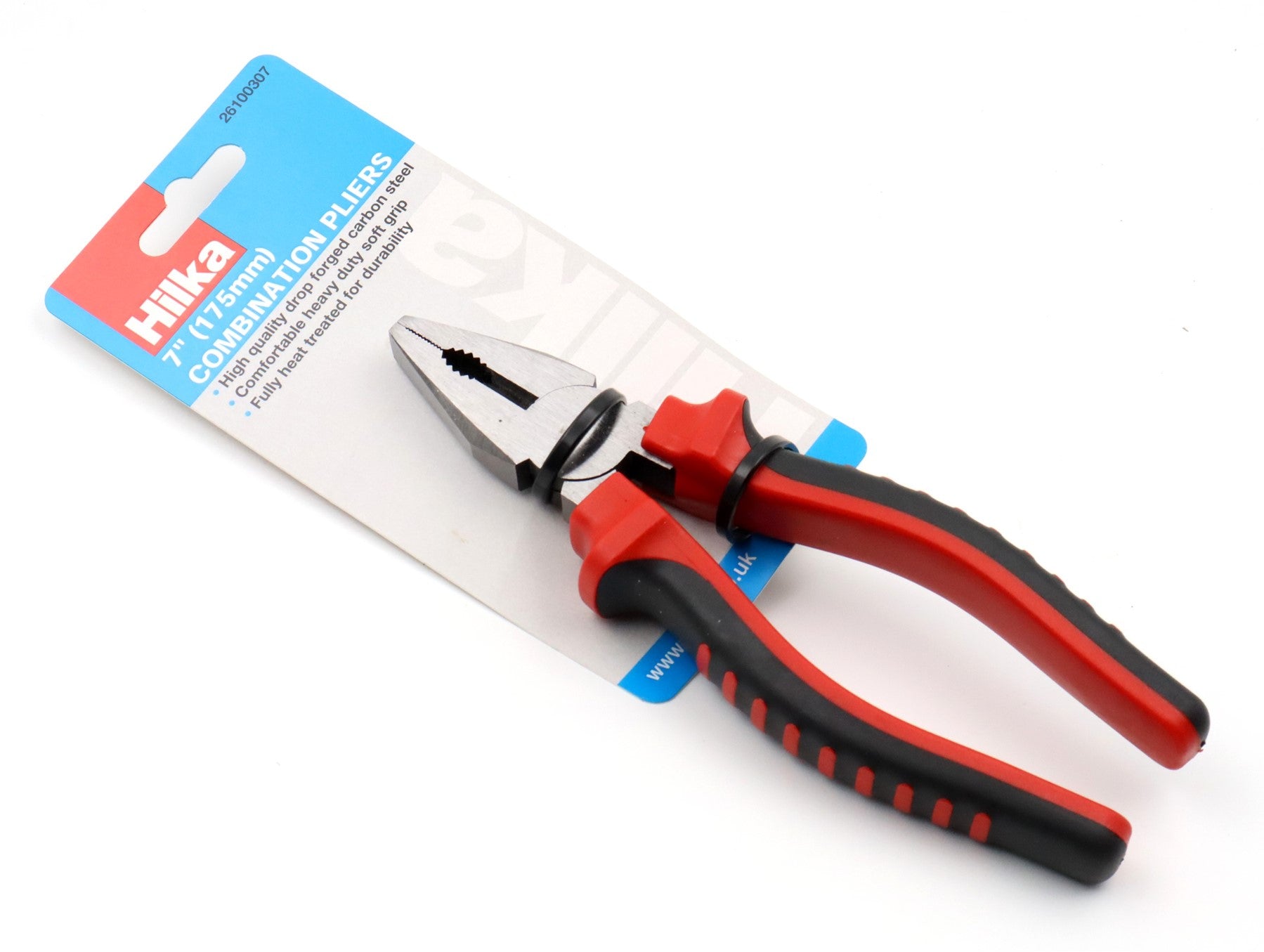 Hilka 7" (180mm) Combi Pliers Soft Grip 26100307