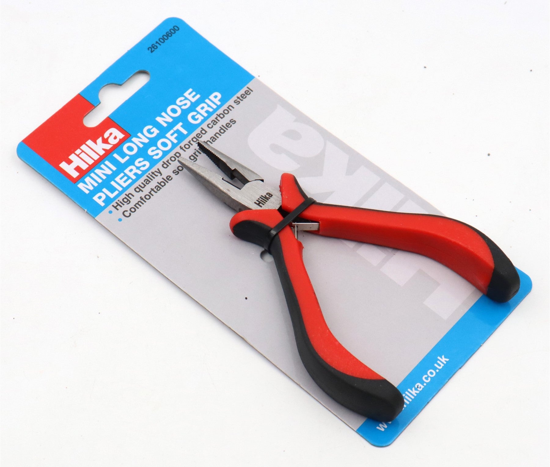 Hilka Mini Long Nose Pliers Soft Grip 26100600
