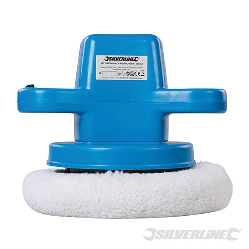 Silverline 110W Orbital Car Polisher 240mm 261362