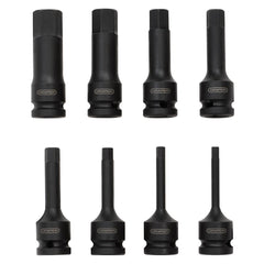 Draper Expert Impact Hex. Socket Bit Set, 1/2" Sq. Dr. (8 Piece)  26439