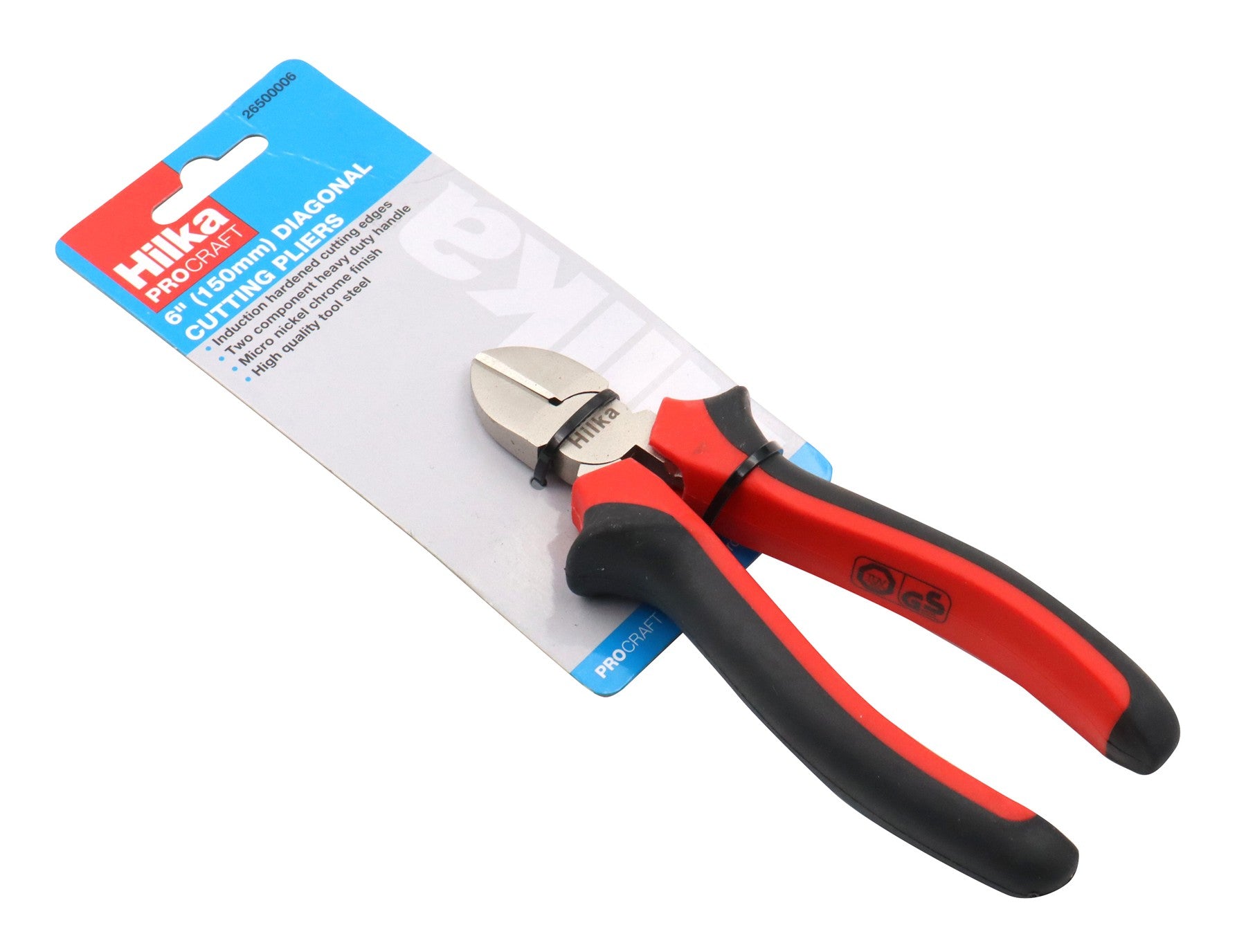 Hilka 6" (150mm) Heavy Duty Diag Cutters Pliers 26500006