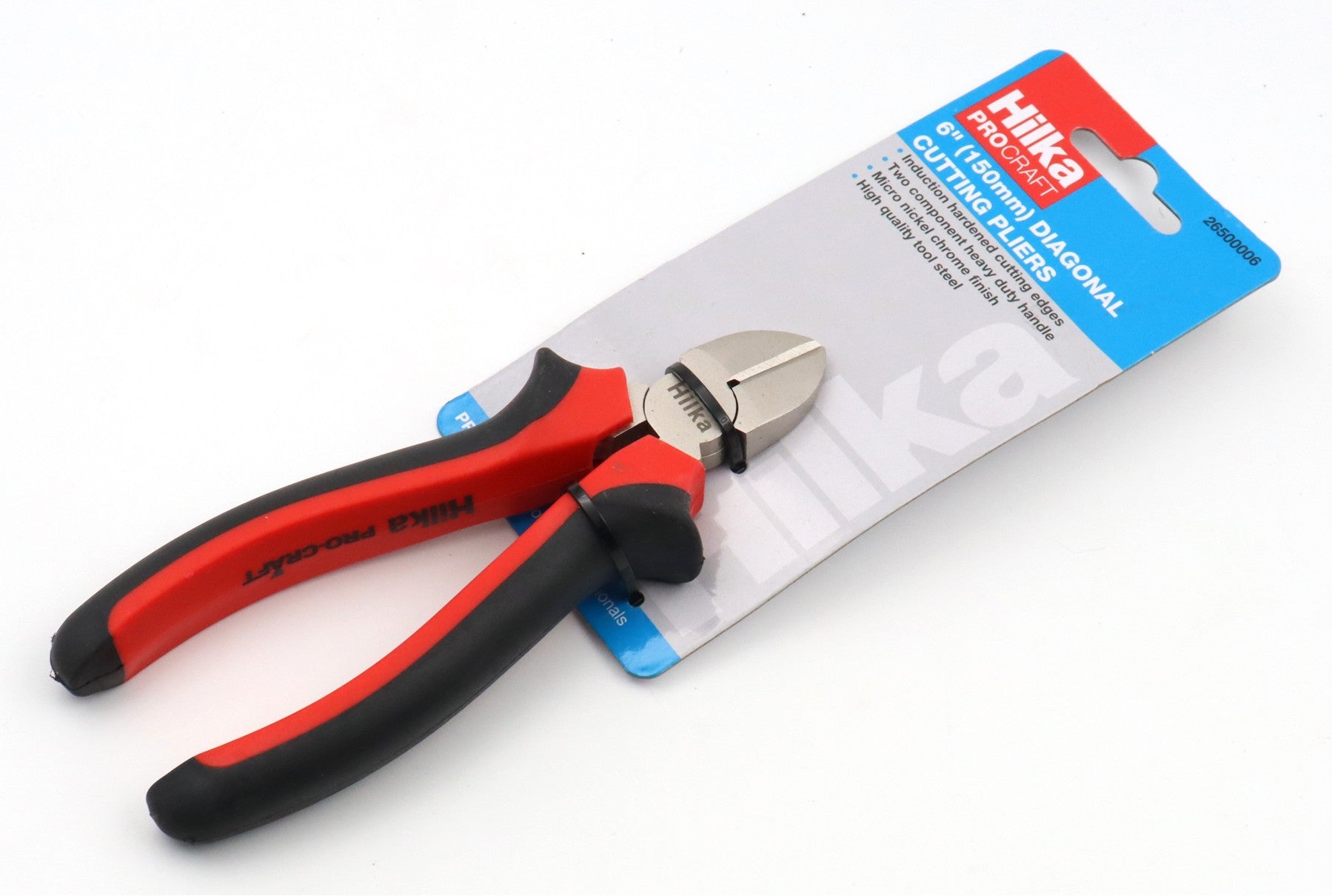 Hilka 6" (150mm) Heavy Duty Diag Cutters Pliers 26500006