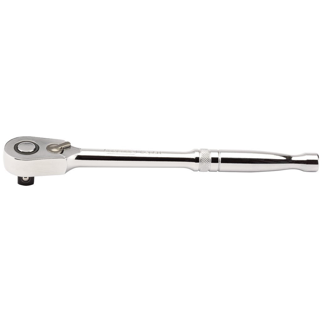 Draper Expert 60 Tooth Micro Head Reversible Ratchet, 1/2" Sq. Dr.  26566