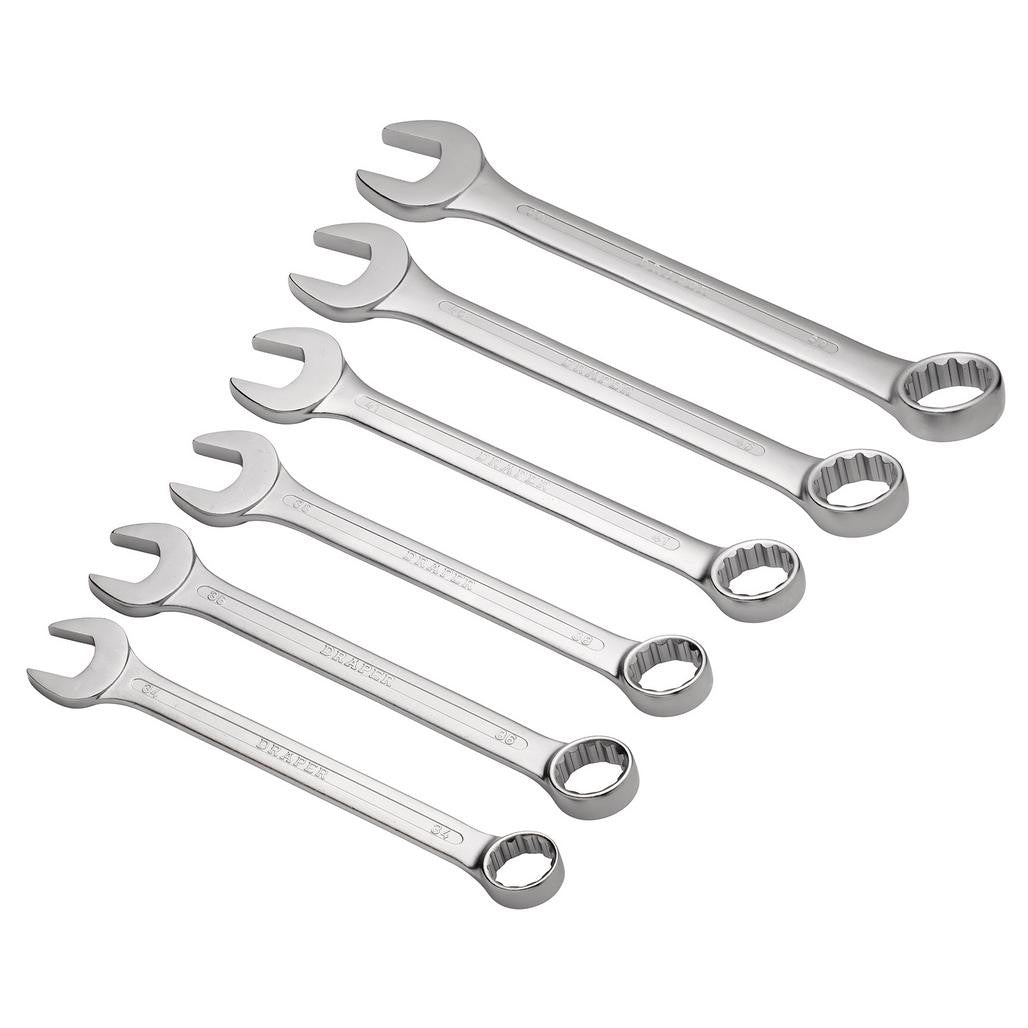Draper HI-TORQ® Metric Combination Spanner Set (6 Piece)  26695