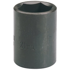 Draper Expert HI-TORQ® Impact Socket, 1/2" Sq. Dr., 21mm (Sold Loose)  26889