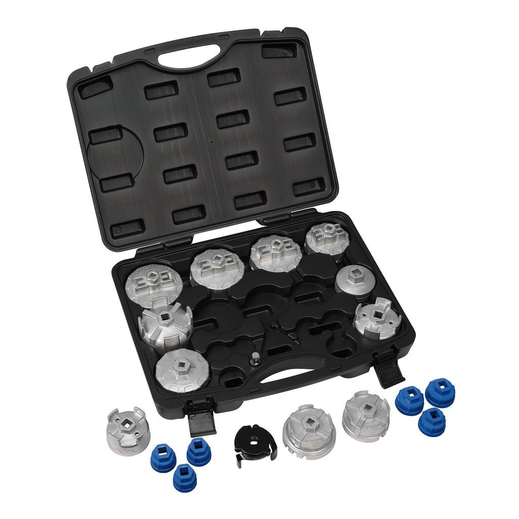 Draper Oil Filter Cap Wrench Set (19 Piece) 27237