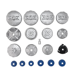 Draper Oil Filter Cap Wrench Set (19 Piece) 27237