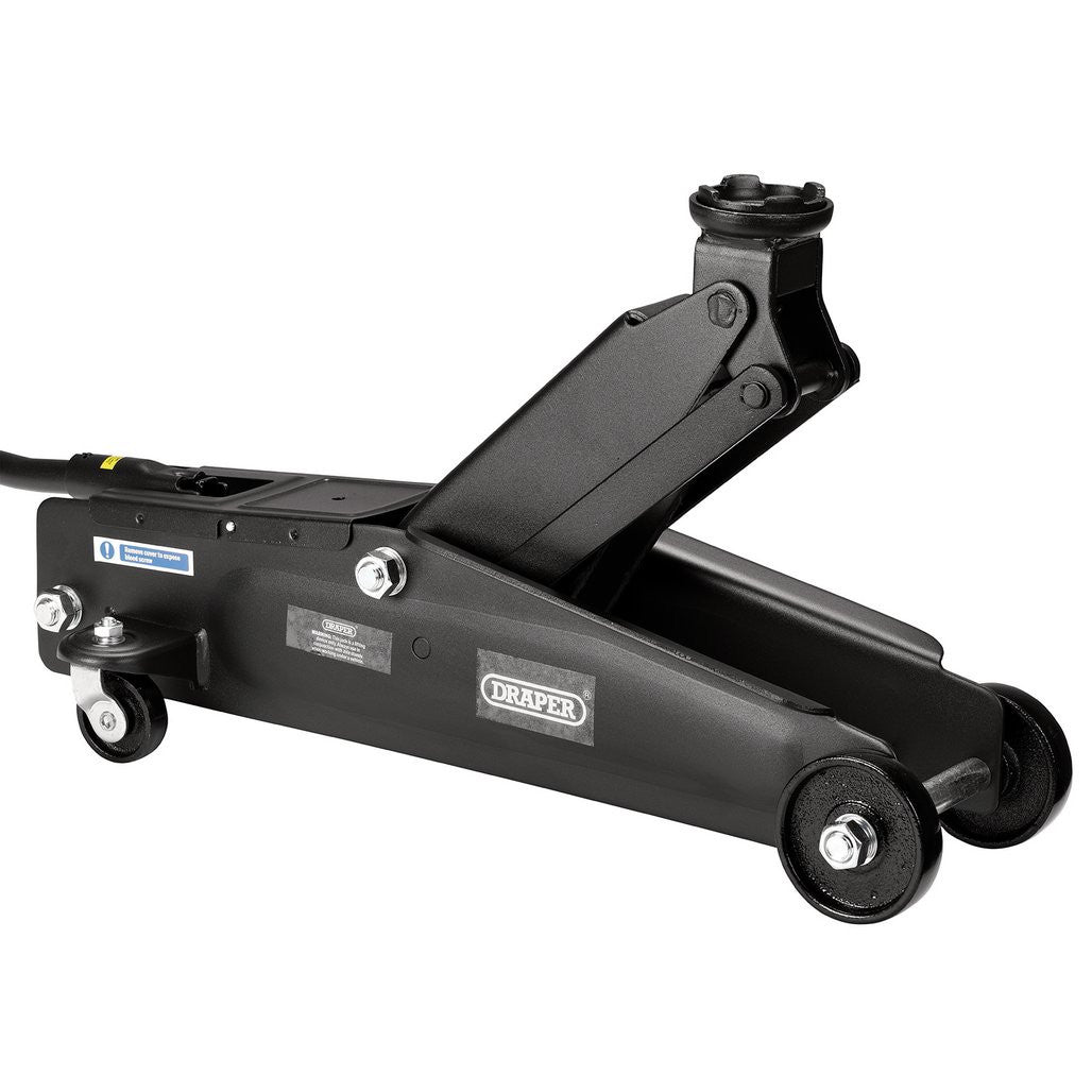 Draper Trolley Jack, 3 Tonne, Black 27635