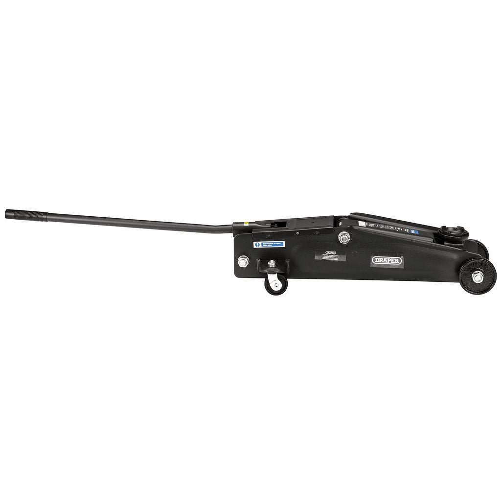Draper Trolley Jack, 3 Tonne, Black 27635