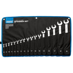 Draper HI-TORQ® Metric Ratchet Combination Spanner Set (17 Piece)  27691