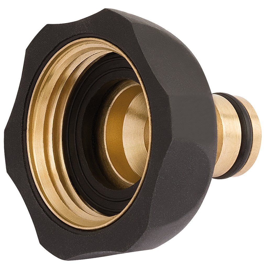 Draper Brass and Rubber Tap Connector, 1"  27697