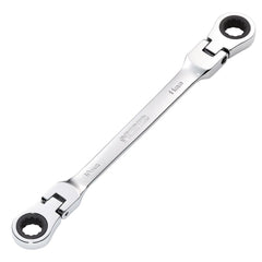 Draper HI-TORQ® Metric Flexible Head Double Ring Ratchet Spanner, 10 x 11mm  27745
