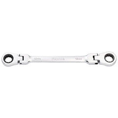 Draper HI-TORQ® Metric Flexible Head Double Ring Ratchet Spanner, 12 x 13mm  27746