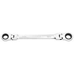 Draper HI-TORQ® Metric Flexible Head Double Ring Ratchet Spanner, 14 x 15mm  27747