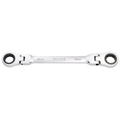 Draper HI-TORQ® Metric Flexible Head Double Ring Ratchet Spanner, 18 x 19mm  27759