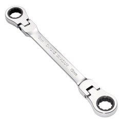 Draper HI-TORQ® Metric Flexible Head Double Ring Ratchet Spanner, 18 x 19mm  27759