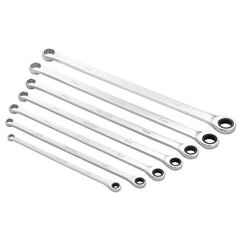 Draper HI-TORQ® Metric Extra-Long Double Ring Ratchet Spanner Set (7 Piece)  27778