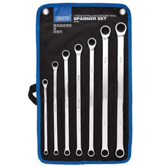 Draper HI-TORQ® Metric Extra-Long Double Ring Ratchet Spanner Set (7 Piece)  27778