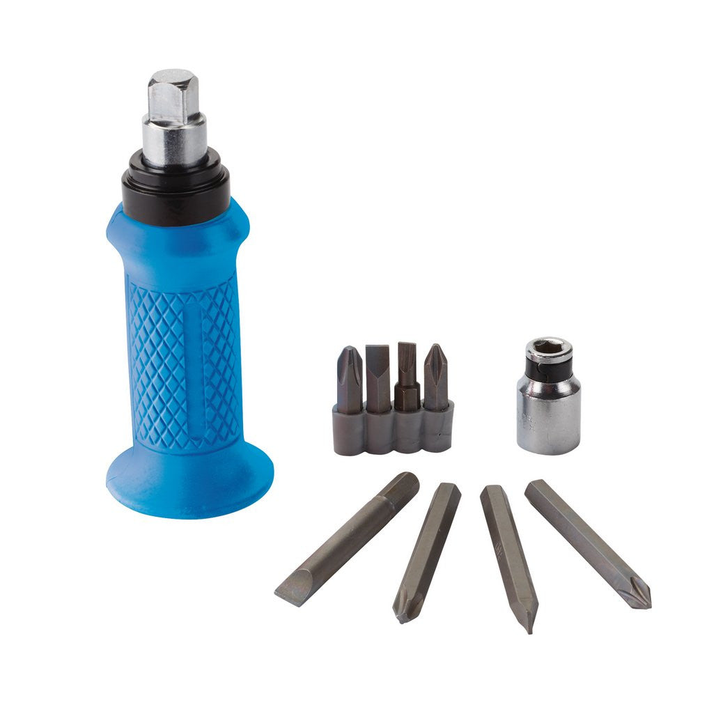 Draper Impact Screwdriver Set, 1/2" Sq. Dr., 162mm (10 Piece)  27837