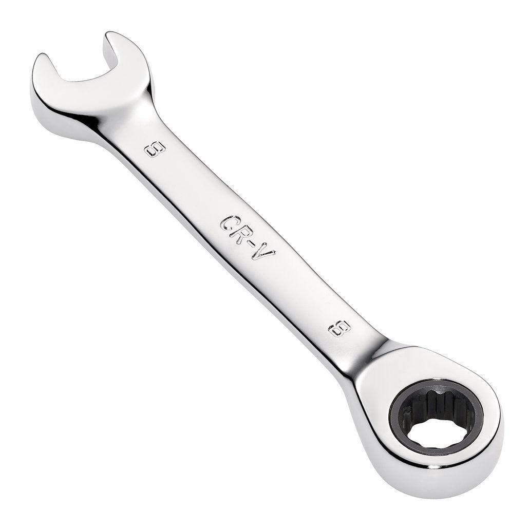 Draper HI-TORQ® Metric Stubby Ratchet Combination Spanner, 8mm  27840