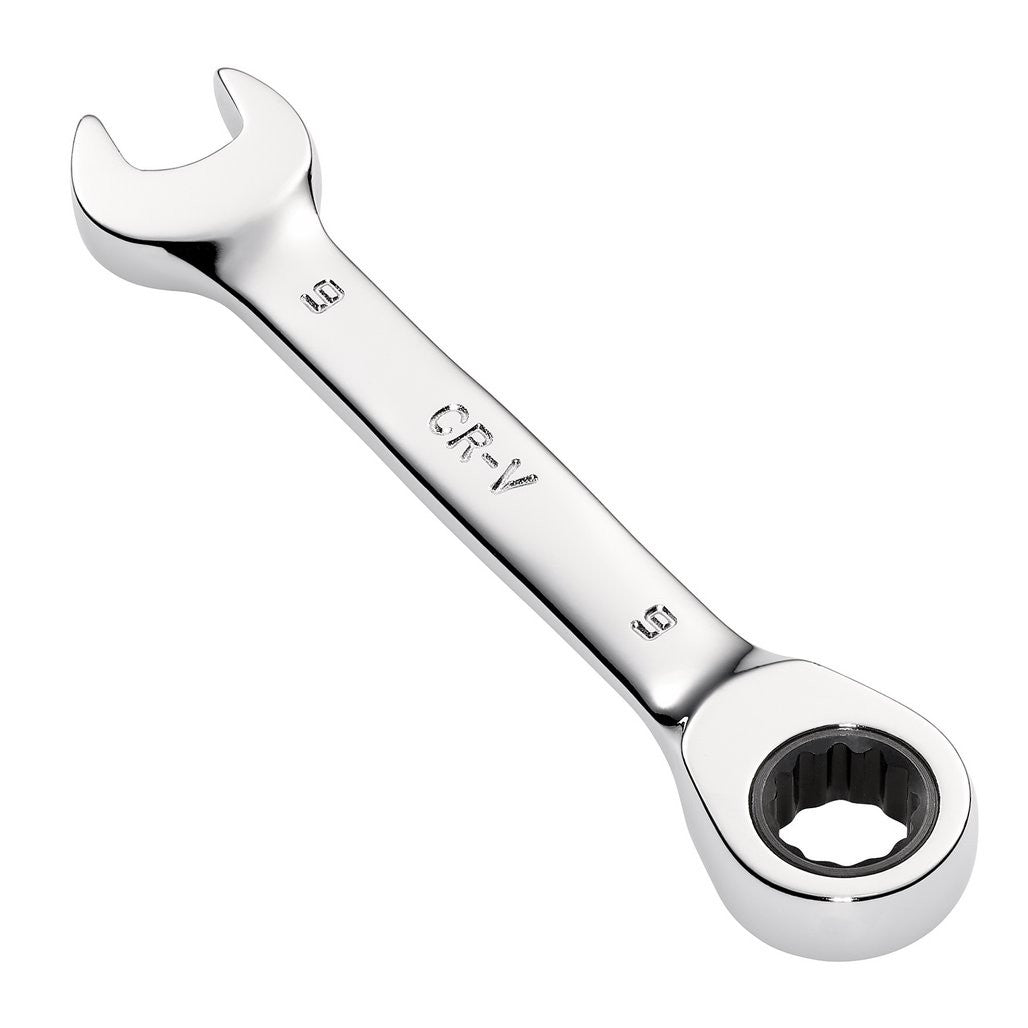 Draper HI-TORQ® Metric Stubby Ratchet Combination Spanner, 9mm  27851