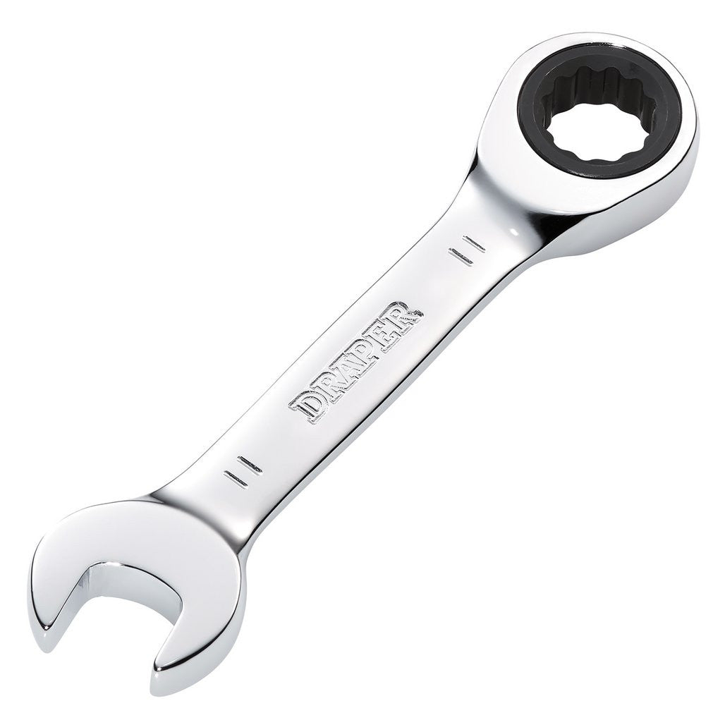 Draper HI-TORQ® Metric Stubby Ratchet Combination Spanner, 11mm  27866