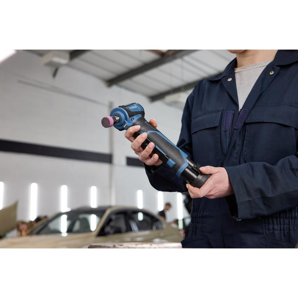 Draper DXPULSE 12V Brushless Right Angle Die Grinder (Sold Bare)   27877