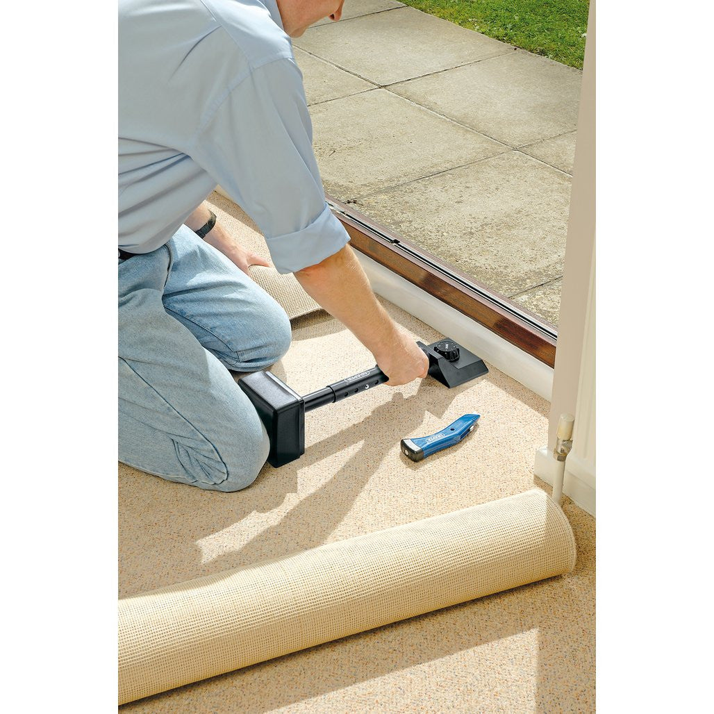 Draper Adjustable Carpet Stretcher Knee Kicker, 460 - 610mm  27943