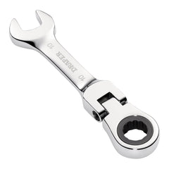 Draper HI-TORQ® Metric Stubby Flexible Head Ratchet Combination Spanner, 10mm  27965