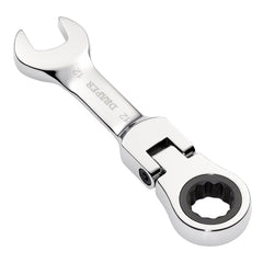Draper HI-TORQ® Metric Stubby Flexible Head Ratchet Combination Spanner, 12mm  27968