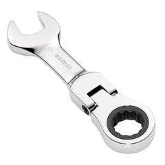 Draper HI-TORQ® Metric Stubby Flexible Head Ratchet Combination Spanner, 15mm  27973