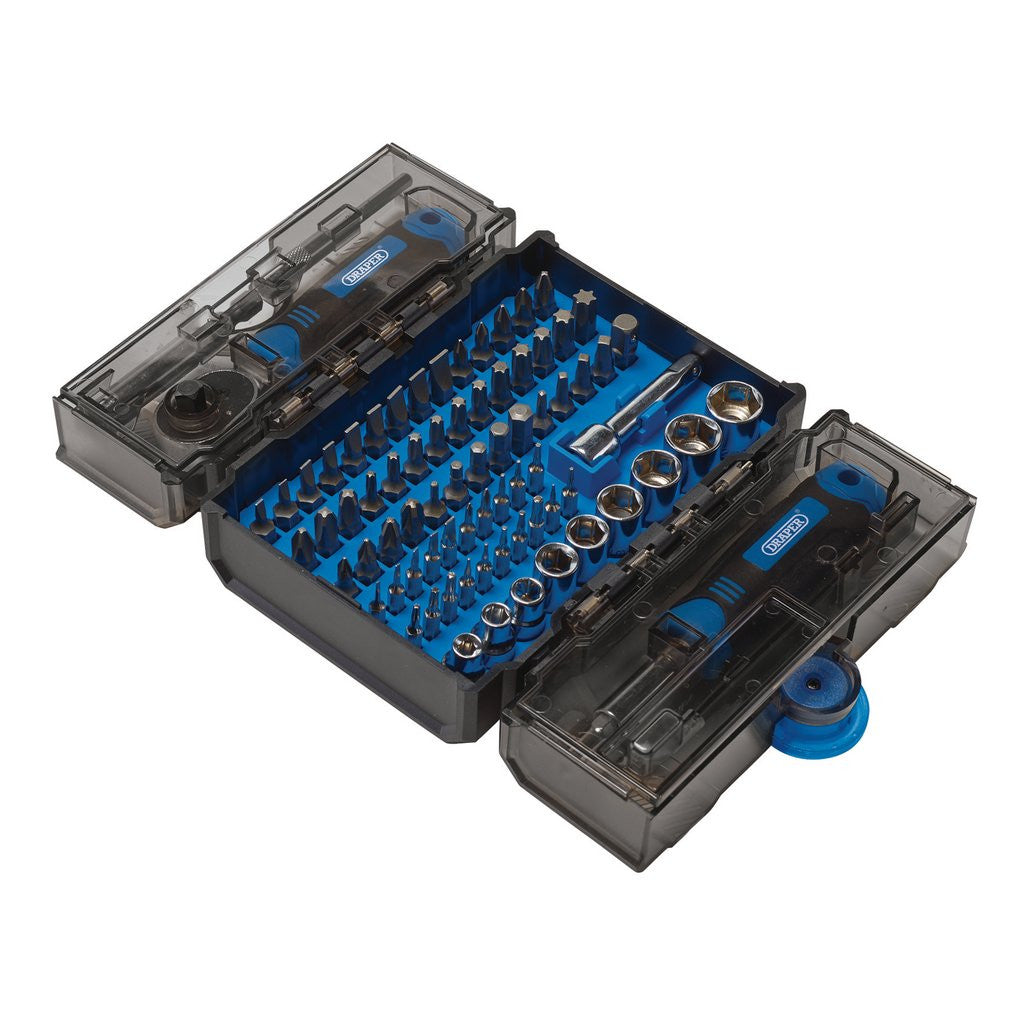 Draper Ratchet and Screwdriver Bit Set (78 Piece)  28029