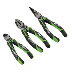Draper Expert High Leverage Plier Set, Green (3 Piece)  28035