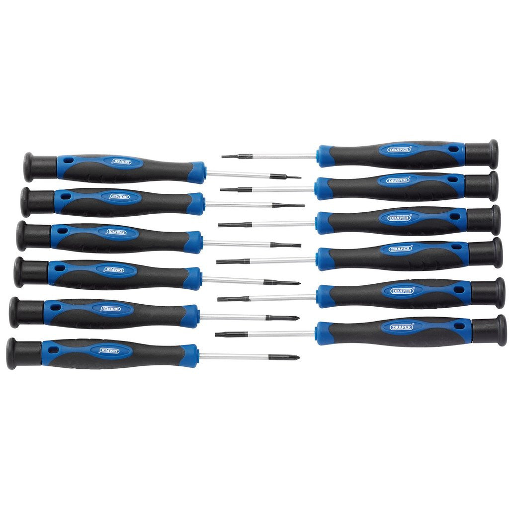 Draper Precision Screwdriver Set (12 Piece)  28118