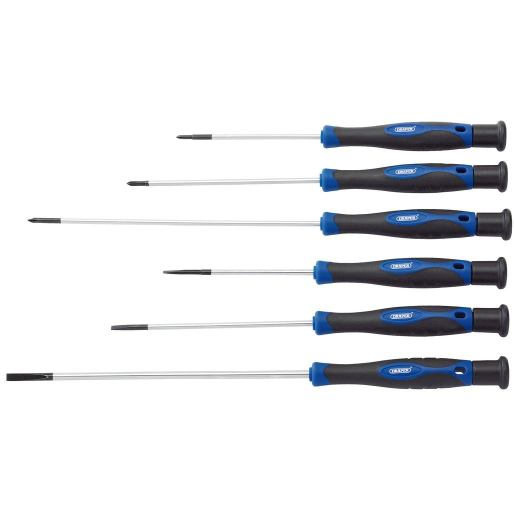 Draper Extra Long Precision Screwdriver Set (6 Piece)  28119