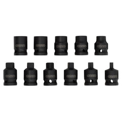 Draper Impact Pipe Plug Socket Set, 3/8" Sq. Dr. (11 Piece)  28193