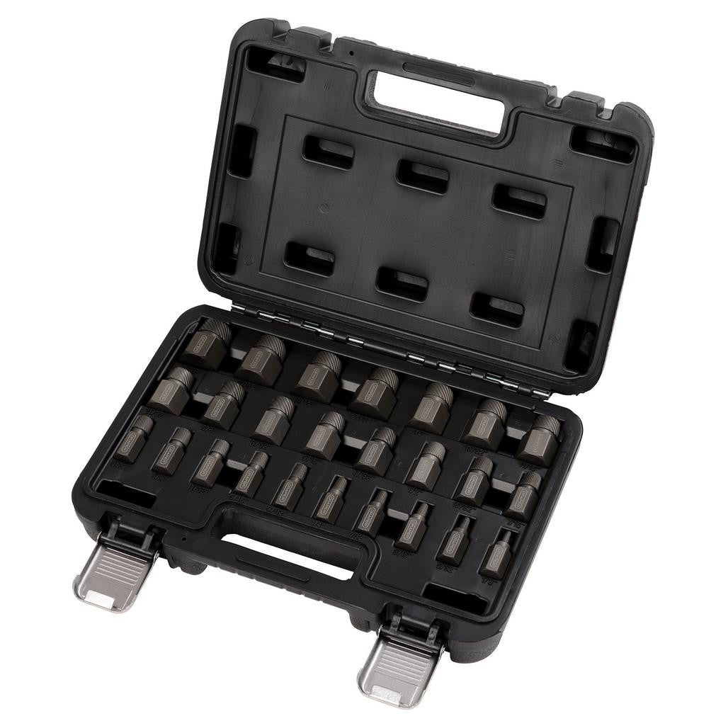 Draper Imperial Bolt Extractor Set, 3/8" Sq. Dr. (25 Piece)  28196