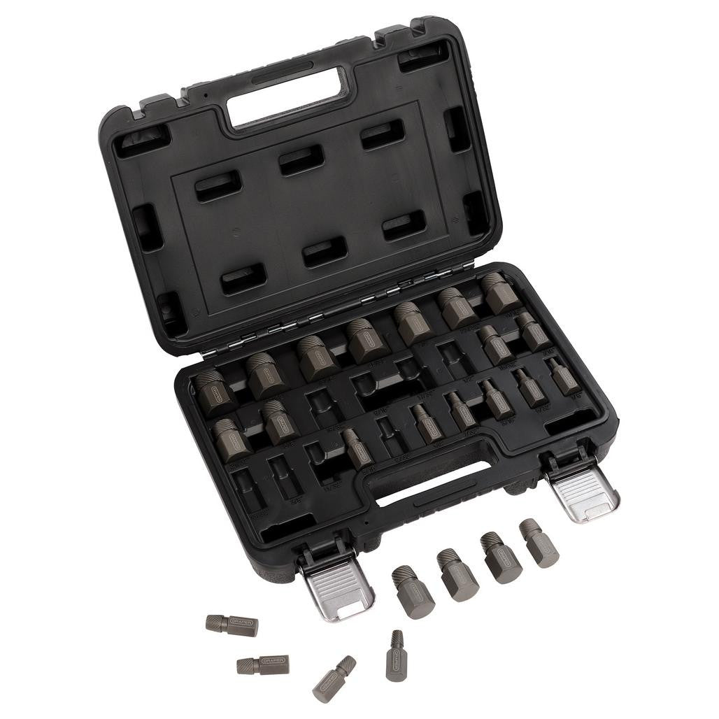 Draper Imperial Bolt Extractor Set, 3/8" Sq. Dr. (25 Piece)  28196