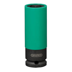 Draper Wheel Nut Socket, 1/2" Sq. Dr., 21mm 28199