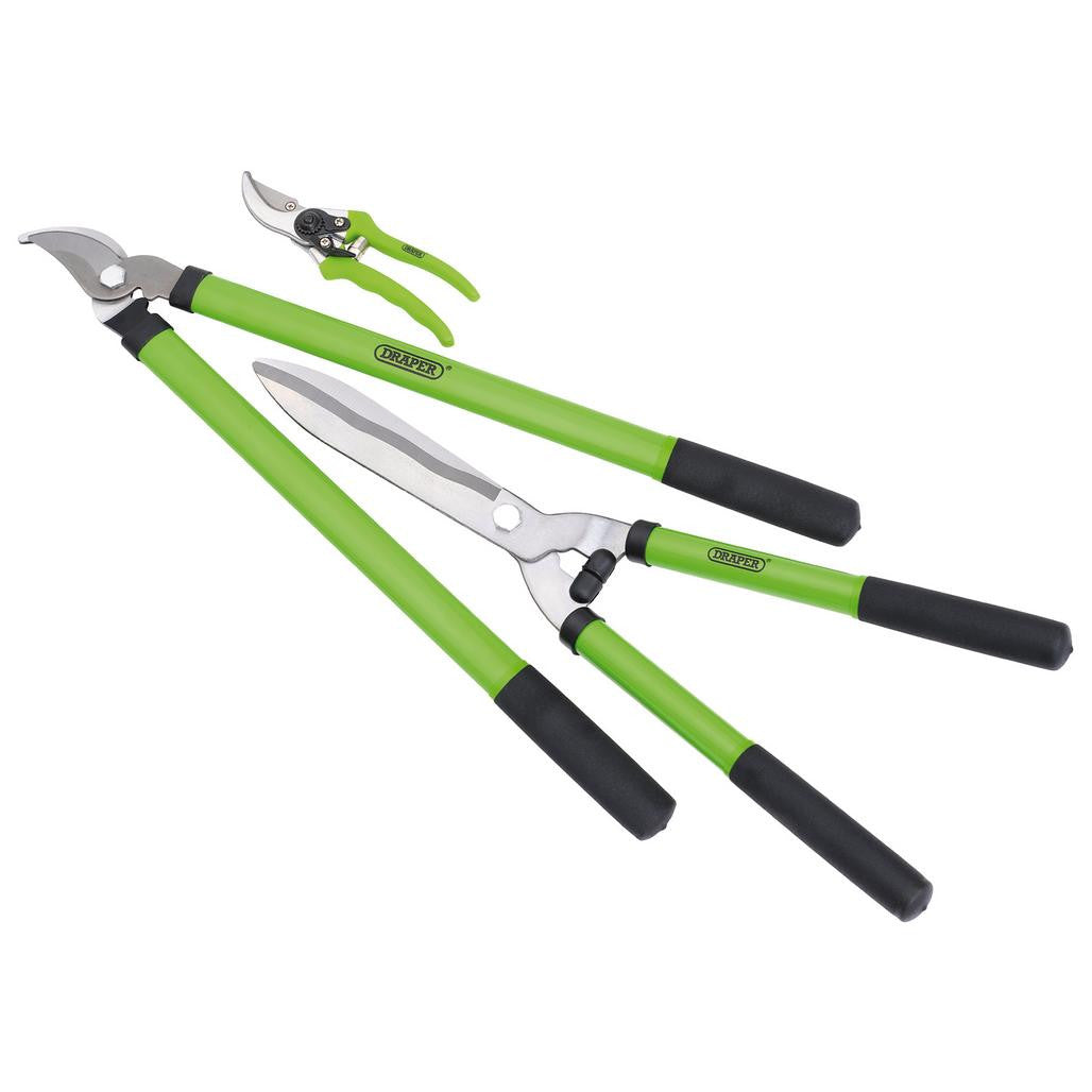 Draper Lopper, Shears and Secateur Set (3 Piece)  28210