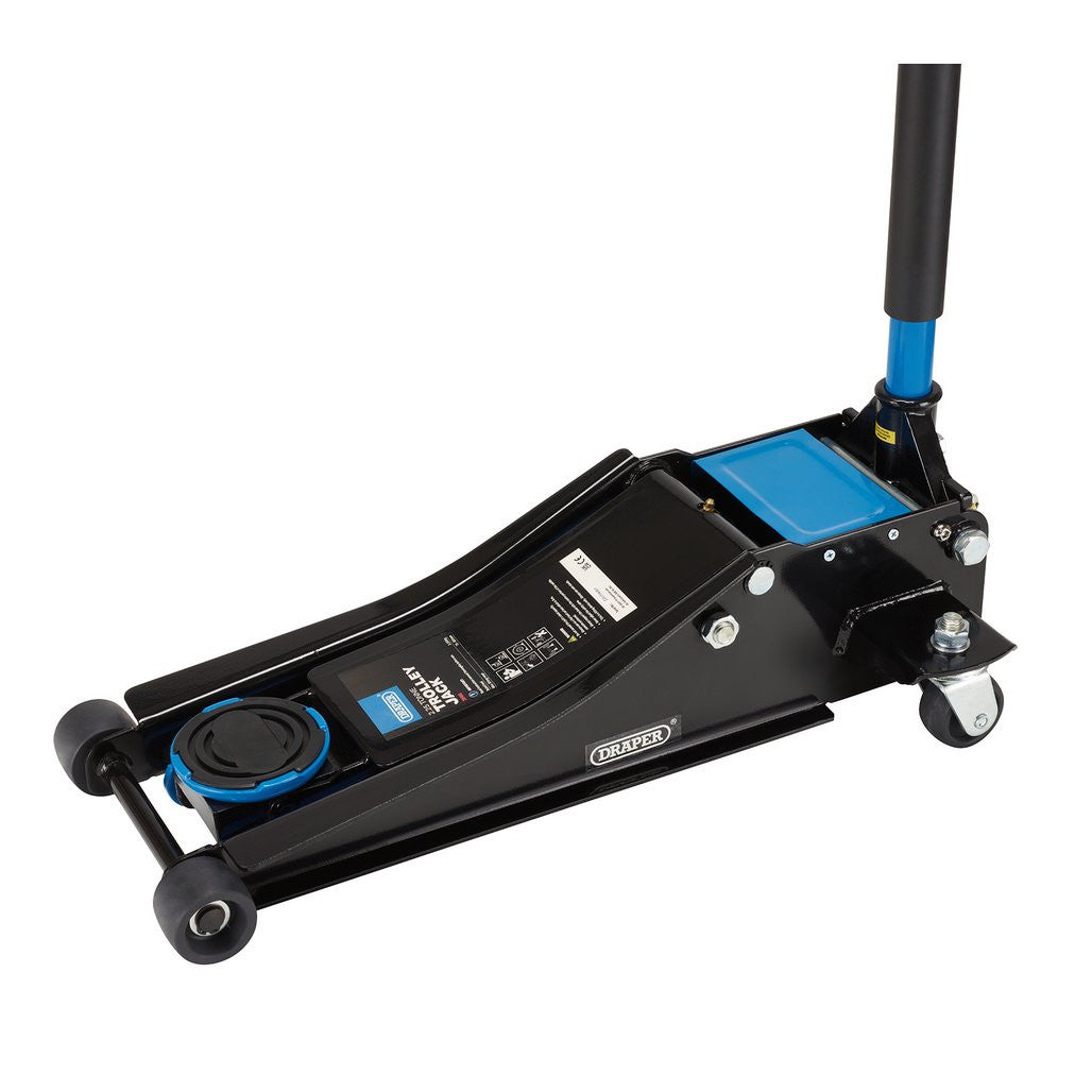 Draper Trolley Jack, 2.25 Tonne, Blue 28465